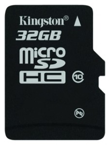 Карта памяти Kingston MicroSDHC 32GB SDCA10/32GBSP без адаптера