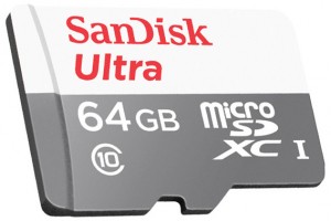 Карта памяти SanDisk SDSQUNS-064G-GN3MN microSDXC 64Gb Class10 Ultra UHS-I