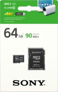 Карта памяти Sony microSD 64Gb SR64UY3AT