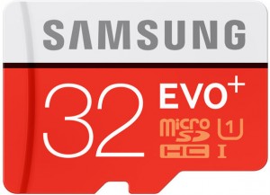 Карта памяти Samsung microSDHC Samsung EVO Plus 32Gb MB-MC32GA с адаптером