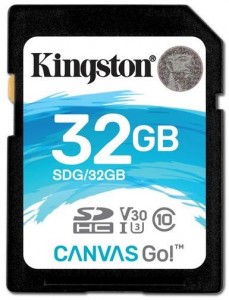 Карта памяти Kingston SDCG2/32GBSP Canvas Go 32Gb