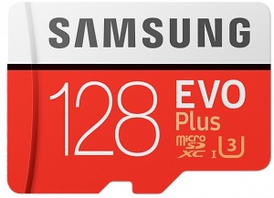 Карта памяти Samsung microSDXC 128Gb class 10 Evo Plus MB-MC128GA + adapter