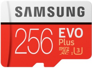 Карта памяти Samsung microSDXC 256Gb Class 10 EVO Plus MB-MC256GA