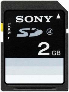 Карта памяти Sony SD 2Gb Class 4 SF2N