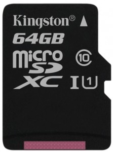 Карта памяти Kingston 64Gb SDCG/64GBSP