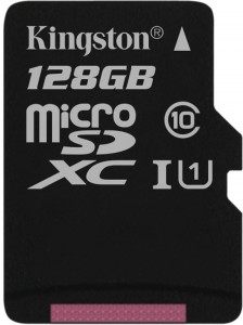 Карта памяти Kingston 128Gb SDC10G2/128GBSP