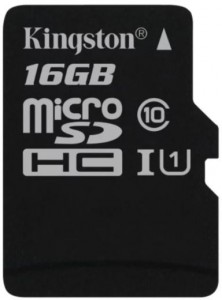 Карта памяти Kingston 16Gb SDC10G2/16GBSP