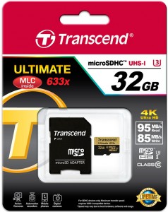Карта памяти Transcend Ultimate microSDHC 32GB TS32GUSDU3