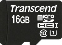 Карта памяти Transcend  MicroSDHC 10 UHS-I 16GB