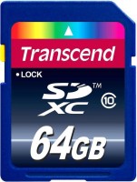 Карта памяти Transcend  SDXC 10 UHS-I 64GB
