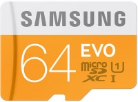 Карта памяти Samsung MicroSDXC 64Gb EVO Class10 UHS-I