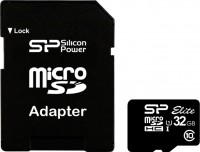 Карта памяти Silicon Power Elite microSDHC 32GB UHS-I U1 Class 10 + SD adapter