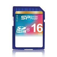 Карта памяти Silicon Power SDHC 16Gb Class 10