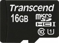 Карта памяти Transcend TS16GUSDU1 + SD адаптер