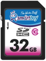 Карта памяти SmartBuy SDHC 32Gb Class 10