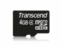 Карта памяти Transcend microSDHC 4Gb Class 4