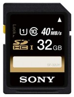 Карта памяти Sony SDHC 32Gb Class 10 SF32UY