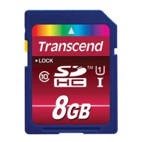 Карта памяти Transcend SDHC 8Gb Class 10 UHS-I