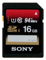 Карта памяти Sony SDHC 16Gb SF16UXT