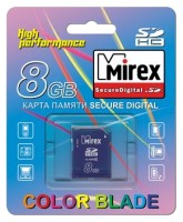 Карта памяти Mirex SDHC 8Gb Class 4