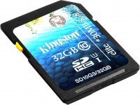 Карта памяти Kingston  SDHC UHS-i Elite 10 32GB