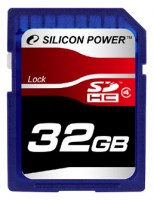 Карта памяти Silicon Power SDHC 32Gb Class 4