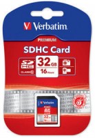 Карта памяти Verbatim SDHC 32GB Class 10