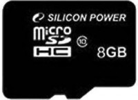 Карта памяти Silicon Power  MicroSDHC Class10 + 1 adapter 4GB