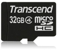 Карта памяти Transcend microSDHC 32Gb Class 4