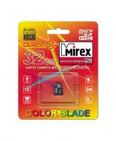 Карта памяти Mirex microSDHC 32Gb Class 10