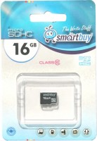 Карта памяти SmartBuy microSD 16Gb Class 10