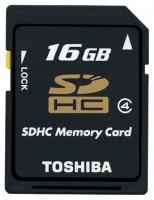 Карта памяти Toshiba SDHC 16Gb Class 4 SD-K16GJ BL3