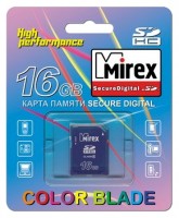 Карта памяти Mirex SDHC 16Gb Class 4