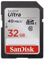 Карта памяти SanDisk Ultra SDHC 32GB Class 10 UHS-I 40MB/s без упаковки