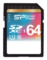 Карта памяти Silicon Power SDXC 64Gb Class 10