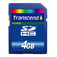 Карта памяти Transcend SDHC 4Gb Class 4