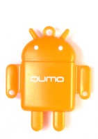 Карта памяти Qumo microSDHC 16Gb FUNDROID Orange