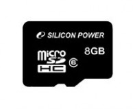 Карта памяти Silicon Power microSDHC 8Gb Class 6