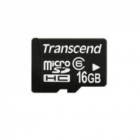 Карта памяти Transcend microSDHC 16Gb Class 6