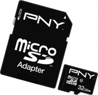 Карта памяти PNY SDU32G10AND-R 32GB microSD Class 10