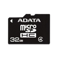 Карта памяти A-Data microSDHC Class 4 32Gb AUSDH32GCL4-R