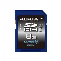 Карта памяти A-Data Premier SDHC 8GB UHS-I U1 Class10 ASDH8GUICL10-R