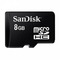 Карта памяти SanDisk microSDHC 8Gb Class 4 + adapter