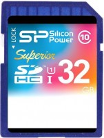 Карта памяти Silicon Power  SDHC 10 Superior 32GB