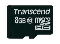 Карта памяти Transcend microSDHC 8Gb Class10