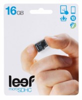 Карта памяти Leef microSDHC 16Gb Class 10