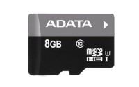 Карта памяти A-Data microSDHC AUSDH8GUICL10-RA1 8Gb Class10 + SD adapter