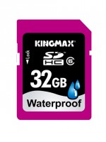 Карта памяти Kingmax SDHC 32Gb Class 6 Waterproof