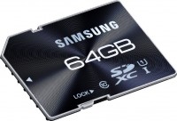 Карта памяти Samsung microSD PRO 64Gb + adapter