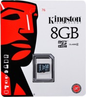 Карта памяти Kingston SDC4/8GBSP MicroSDHC Class4 8GB без адаптера